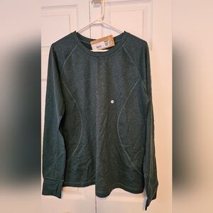 Eddie Bauer Tall XL Women's Green/Mallard Long Sleeve Train Ascent Pullover